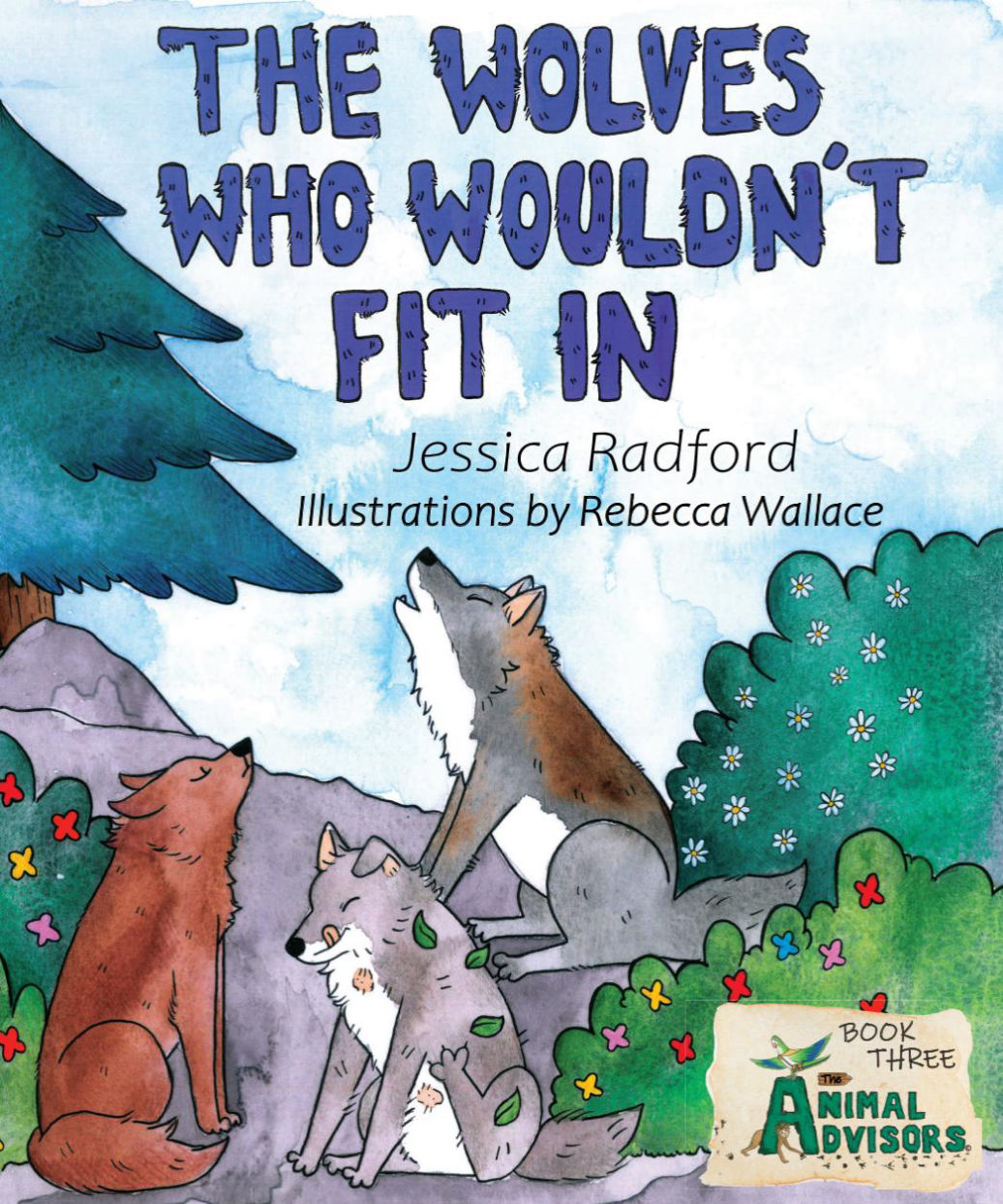 Cover image of The Wolves Who Wouldn't Fit In